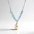 Collana in argento con Perla d'Acqua Dolce Bianca