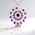Collier en argent et Grenat Rhodolite (Gems en Vogue)