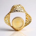 Ciondolo in oro con Opale di Welo (Ornaments by de Melo)