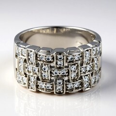 Anello in argento con Zircone
