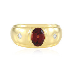 Zilveren ring met een Mozambique granaat
