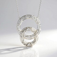 Collana in argento (Ornaments by de Melo)