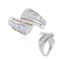 Welo-Opal-Silberring (de Melo Essence)
