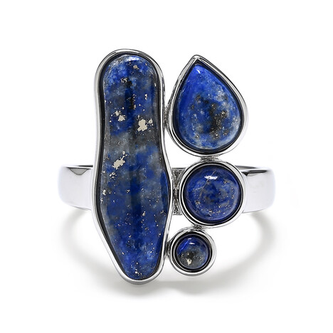Lapislazuli-Silberring