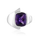 Anillo en plata con Amatista (de Melo)