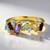 Anello in argento con Ametista