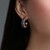 Pendientes en plata con Tanzanita (Gems en Vogue)