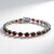 Bracciale in argento con Granato