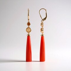 Orecchini in argento con Corniola (KM by Juwelo)