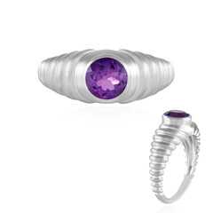 Anillo en plata con Amatista de Marruecos (de Melo Essence)