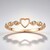 Anello in oro con Diamante Rose de France SI1 di Argyle (Annette)