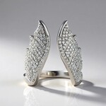 Anello in argento con Zircone
