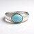 Anello in argento con Larimar
