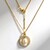 Collana in argento con Perla d'Acqua Dolce Bianca
