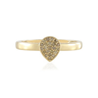 Bague en or et Diamant champagne I2 (de Melo)