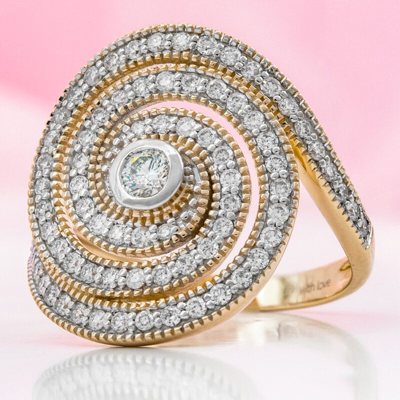 SI1 (G) Brillant-Goldring (Annette)