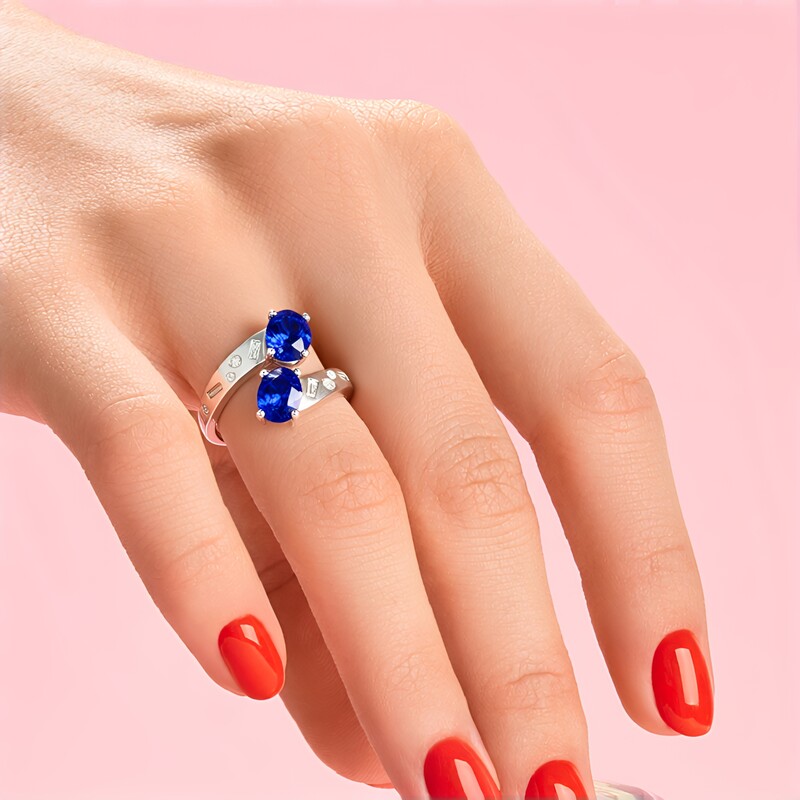 14K AAA Tanzanite Gold Ring (CIRARI)
