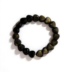 Bracciale con Ossidiana Dorata