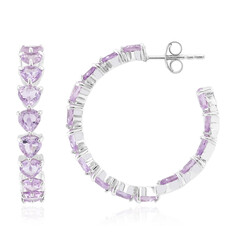 Amethyst-Silberohrringe