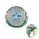 Sky Blue Topaz Silver Ring (Adela Silber)