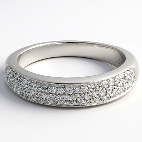 Anello in argento con Zircone