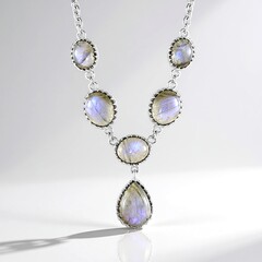 Collana in argento con Labradorite