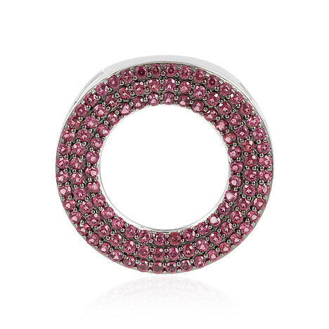 Rhodolith-Silberanhänger (MONOSONO COLLECTION)