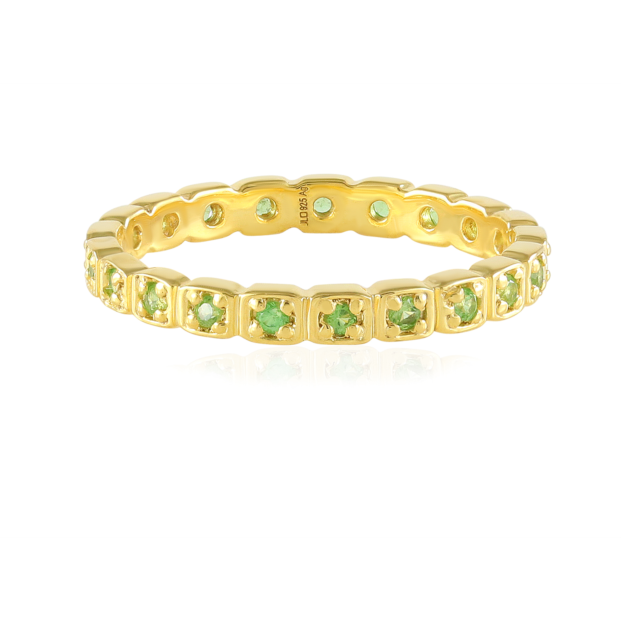 Cerchi delicati in argento sterling placcato in oro | Orecchini Mini