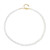 Collar en plata con Petalita