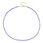 Collana in argento con Tanzanite