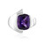 Amethyst Silver Ring (de Melo Essence)