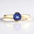 Anello in oro con Tanzanite AAA