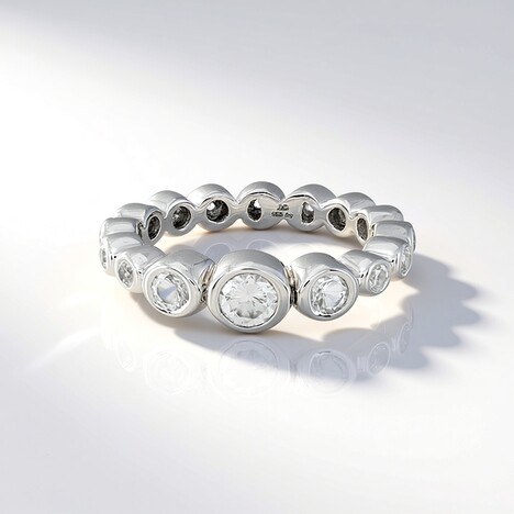 Anello in argento con Zircone
