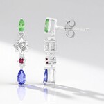 Orecchini in argento con Tanzanite