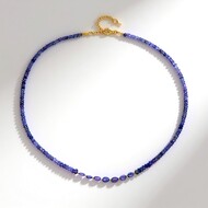 Collana in argento con Tanzanite