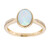 Anillo en oro con Ópalo Welo AAA (CIRARI)