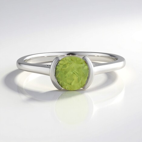 Anello in argento con Sfene