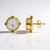 Orecchini in argento con Quarzo Blue Moon