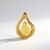 Ciondolo in argento con Ambra Milky Baltica (dagen)