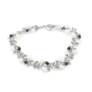 Freshwater pearl Silver Bracelet