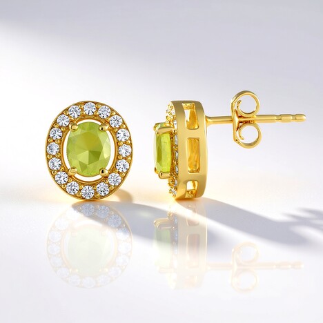 Orecchini in argento con Sfene