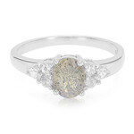 Anello in argento con Labradorite