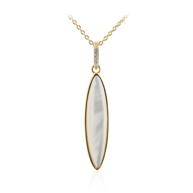 Collana in argento con Madreperla