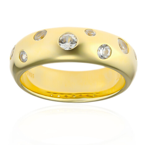 Bague en argent et Zircon (Adela Silber)