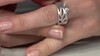 Zilveren ring met een I2 (H) Diamant (de Melo)