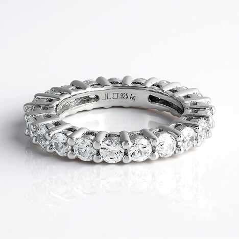 Anello in argento con Zircone