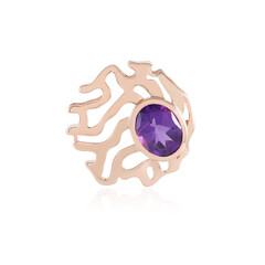 Amethyst-Silberanhänger (MONOSONO COLLECTION)