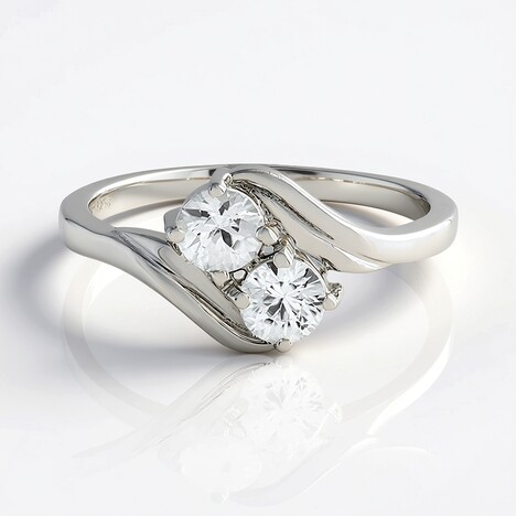 Anello in argento con Zircone