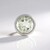 Ciondolo in argento con Ametista Verde (MONOSONO COLLECTION)