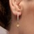 Pendientes en plata con Zircón